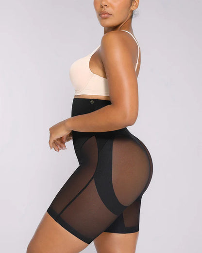 Cellaura High-Waisted Mid Thigh Short