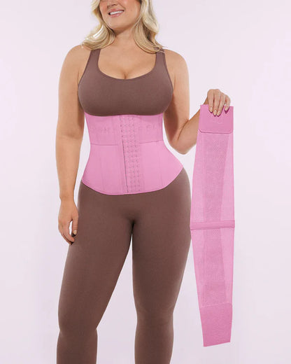 Cellaura Sweat Convertible 2-in-1 Latex Waist Trainer